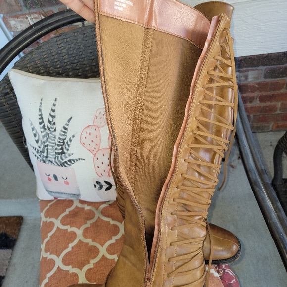 SEXY!! Tall, Lace up boots, over the knee - Picture 6 of 16